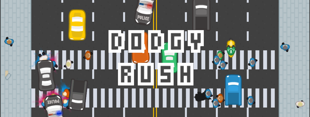 Dodgy Rush Game Header