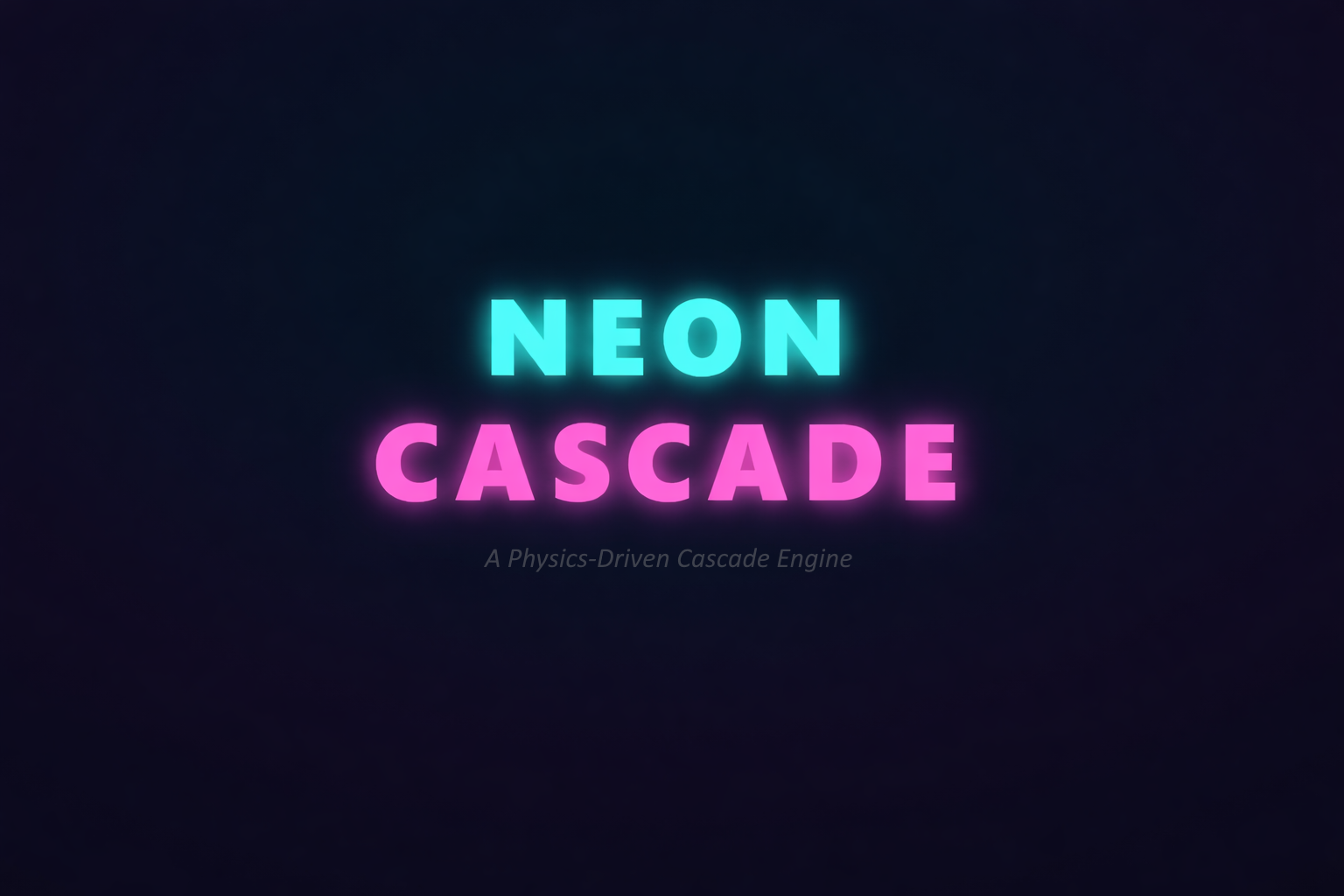 Neon Cascade