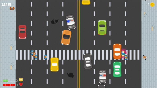 Police Chase Screenshot - Dodgy Rush Development